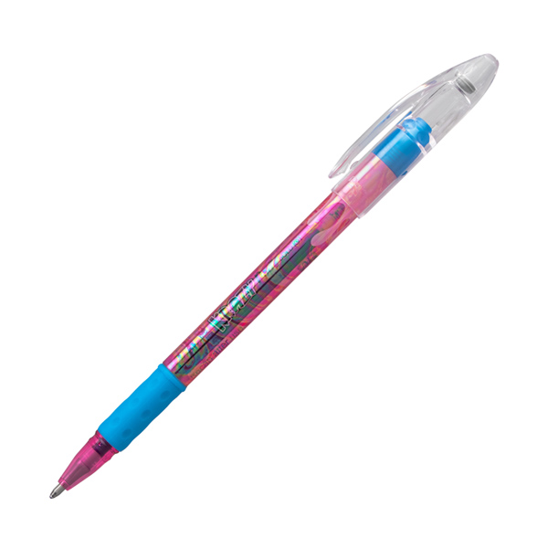Pentel Sparkle Pop Metallic Gel Pen, (1.0mm) Bold Line, Black/Red Ink -  K91-DA: Gel Ink Rollerball Pens